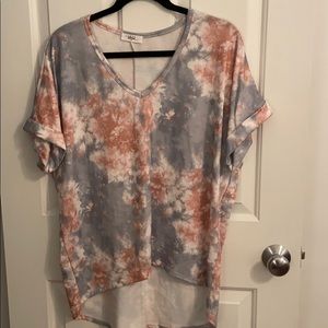 Tie Dye Tunic Top